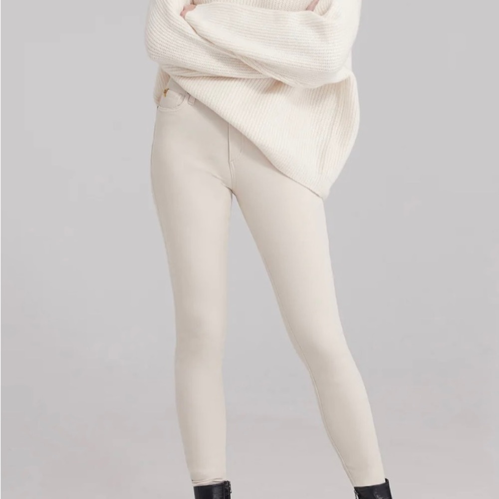 - RACHEL SKINNY JEANS / LOTUS INFUSION beige size 29